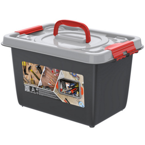 Контейнер пластиковый  10 л 359*242*211 мм универсальный с вкладышем Альт-Пласт