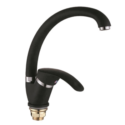 Смеситель для кухни однорычажный DIKALAN D5921-7 Черный