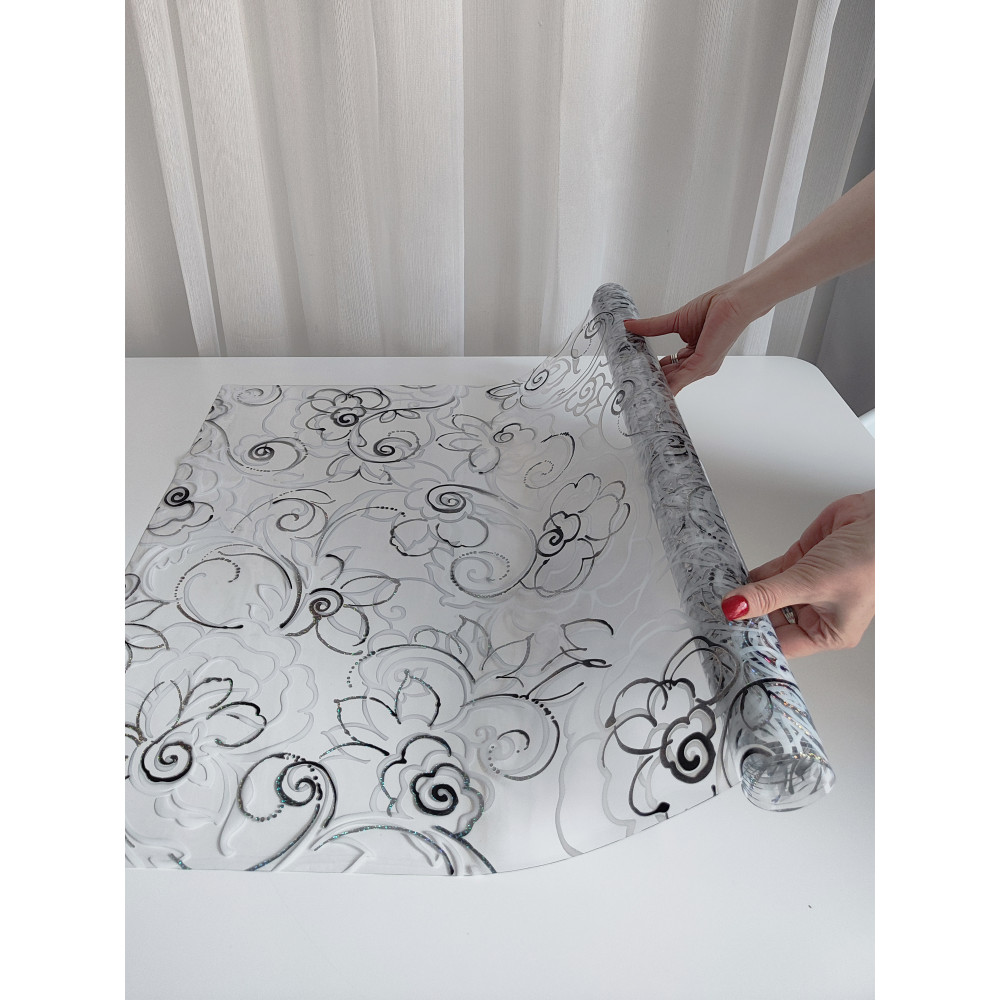 Клеенка силиконовая 0,6*20 м 0,6 мм BZ-1136-60CM Baizheng