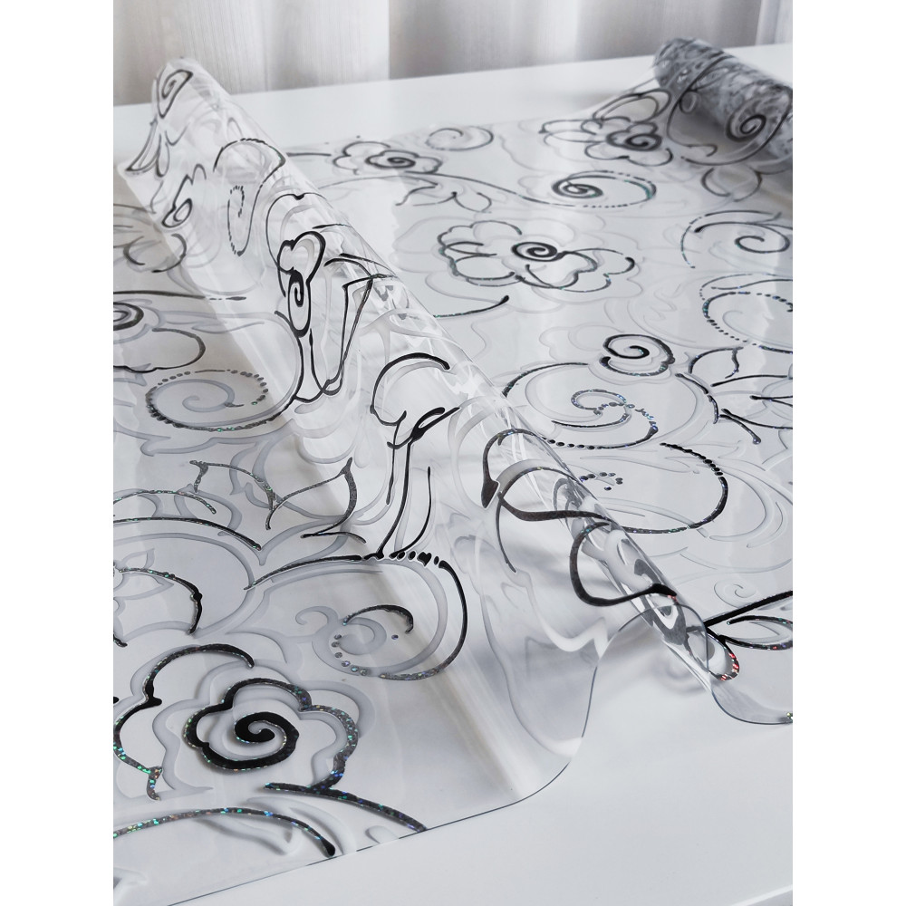 Клеенка силиконовая 0,6*20 м 0,6 мм BZ-1136-60CM Baizheng