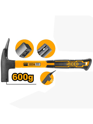Молоток кровельщика 600 g INGCO HRH60028