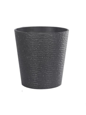 Горшок пластиковый 15,4 л 27*25*28 см черный Baizheng