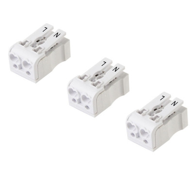 Клемма пружинная соединительная КСПн2-L+N 16А с монтажной ножкой TDM Клемма пружинная соединительная КСПн2-L+N 16А с монтажной ножкой TDM