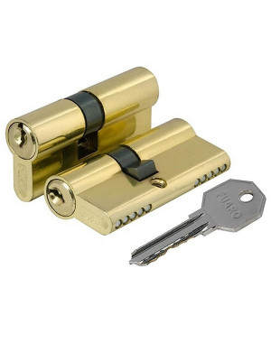 Цилиндровый механизм 100 ZA 60mm (25+10+25) РВ латунь 5кл. Цилиндровый механизм 100 ZA 60mm (25+10+25) РВ латунь 5кл.