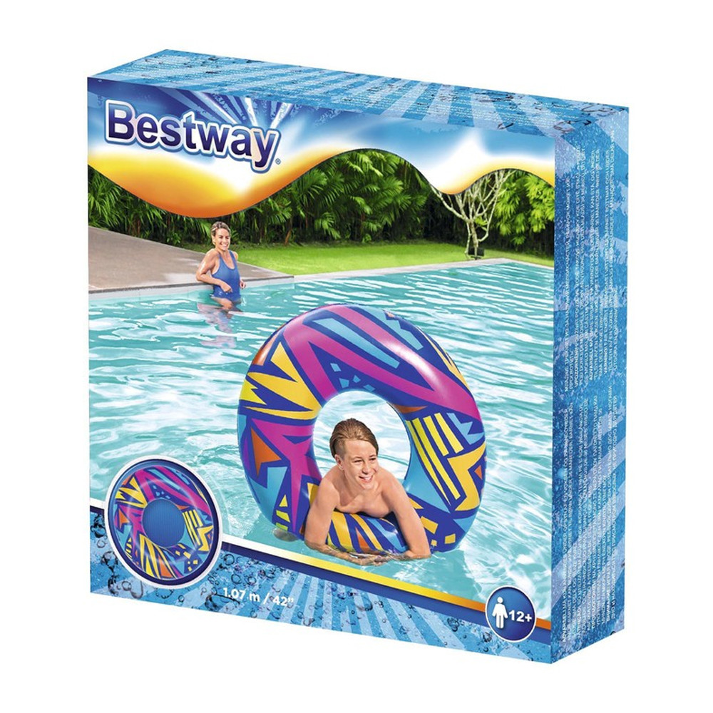 Круг для плавания 107 см Geometric BestWay
