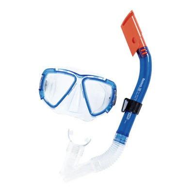 Набор для плавания от 14 лет маска трубка ассорти Bestway