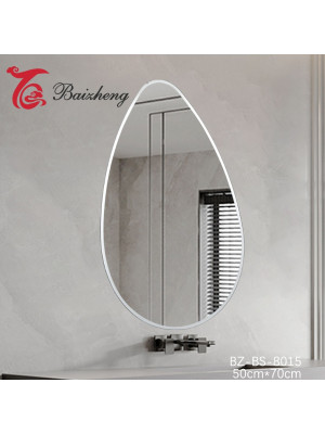 Зеркало 50*70 см для ванной комнаты овал BZ-BS-8015 (Bay)
