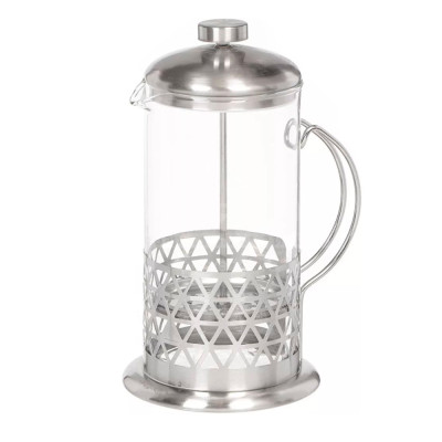Френч-пресс стеклянный 350 мл нерж сталь корпус фильтр Rombo Mallony