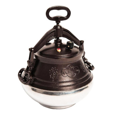 Казан алюминиевый 8 л двухцветный с боковыми ручками АФГАНСКИЙ