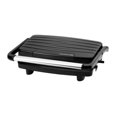 Гриль электрический 850 Вт антипригарное покрытие Galaxy