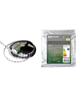 Лента светодиодная SMD2835-120 LED/м-IP20-12 В-9,6 Вт/м-3000 К (упак/5 м) TDM