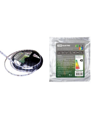 Лента светодиодная SMD5050-30 LED/м-IP65-12 В-7,2 Вт/м-RGB (упак/5 м) TDM
