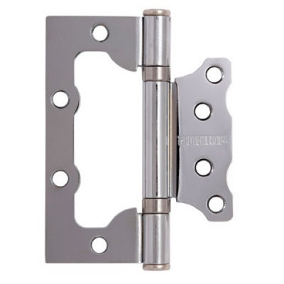 Петля универсальная без врезки 2BB 100х75х2,5 CP (хром) (100/20) СТАНДАРТ