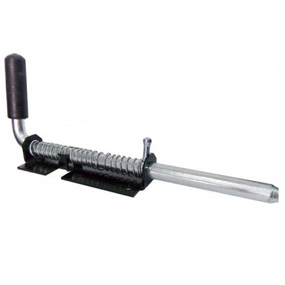 Задвижка гаражная ЗГ-450 П черный (10)