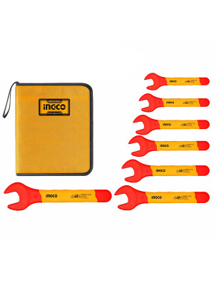 Набор диэлектрических рожковых ключей 7 шт. INGCO HKISPA0701 INDUSTRIAL
