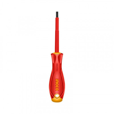 Отвертка Диэлектрик SL4 x 100 INGCO HISD814100 INDUSTRIAL Отвертка Диэлектрик SL4 x 100 INGCO HISD814100 INDUSTRIAL
