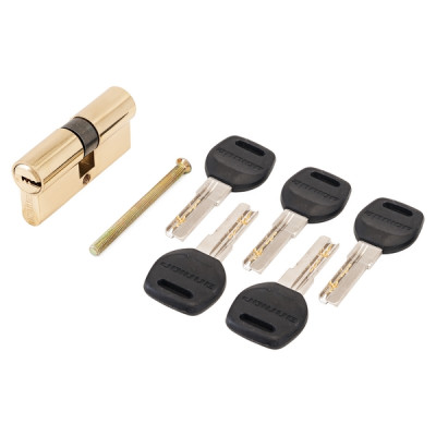 Цилиндровый механизм HD F 60mm (25+10+25) ВР латунь 5 перф. ключей АЛЛЮР Цилиндровый механизм HD F 60mm (25+10+25) ВР латунь 5 перф. ключей АЛЛЮР