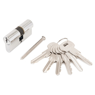 Цилиндровый механизм А 70mm (30+10+30) CP хром 6 английских ключей АЛЛЮР Цилиндровый механизм А 70mm (30+10+30) CP хром 6 английских ключей АЛЛЮР