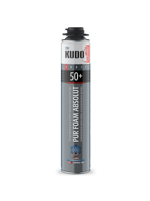 Пена монт проф Kudo Proff Absolut 50+ (-18C) ЗИМА 50л 1000мл Пена монт проф Kudo Proff Absolut 50+ (-18C) ЗИМА 50л 1000мл