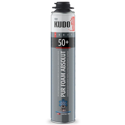 Пена монт проф Kudo Proff Absolut 50+ (-18C) ЗИМА 50л 1000мл