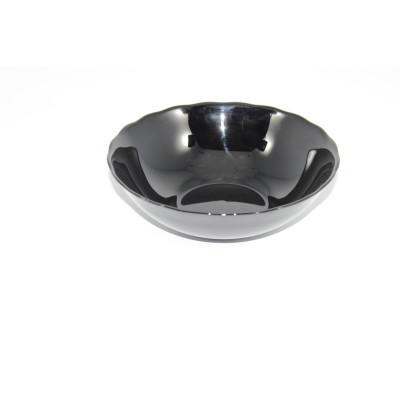 Тарелка волна (черный) B-HW70