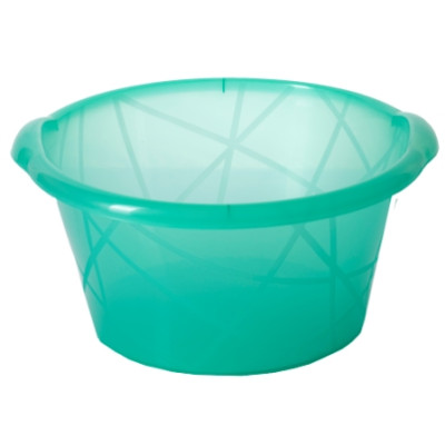 Таз пластиковый  9 л пищевой прозрачный микс Ангарск