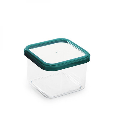 Емкость пластиковая для сыпучих продуктов 0,6 л квадратная CUBBO BRIGHT Полимербыт