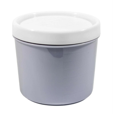 Емкость пластиковая для сыпучих продуктов и СВЧ 0,8 л сиреневый туман Krita Berossi