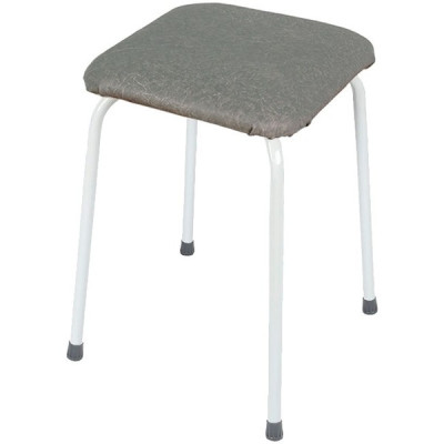 Табурет металлический 460*460*470 мм 150 кг квадратный серый Пенек легкий ЗМИ Табурет металлический 460*460*470 мм 150 кг квадратный серый Пенек легкий ЗМИ