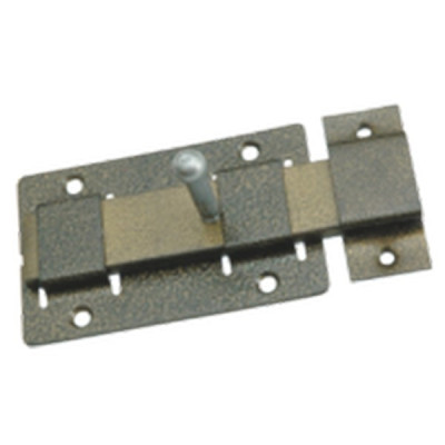 Задвижка дверная ЗД-02 бронза  144*75