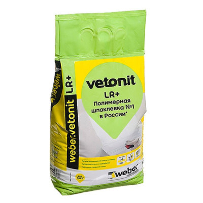 Шпаклевка ВЕТОНИТ LR+ 5 кг Россия
