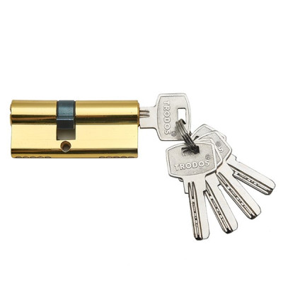 Цилиндровый механизм ЦАМ ЦМ 70mm (25+10+35) PB золото 5кл. (профильный ключ) 208108 Цилиндровый механизм ЦАМ ЦМ 70mm (25+10+35) PB золото 5кл. (профильный ключ) 208108