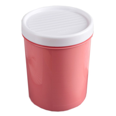 Емкость пластиковая для сыпучих продуктов и СВЧ 1,2 л коралл Krita Berossi (1/24), арт. ИК 63470000