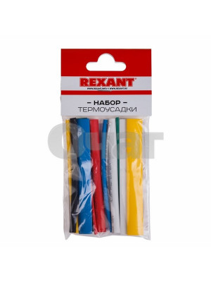 Набор термоусадочных трубок № 3 (АССОРТИ) REXANT Набор термоусадочных трубок № 3 (АССОРТИ) REXANT