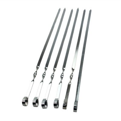 Набор шампуров 6 шт 600*10*1 мм Набор шампуров 6 шт 600*10*1 мм