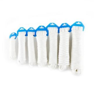 Веревка бельевая 10 м 10 мм полипропилен белый BZ-X Baizheng Веревка бельевая 10 м 10 мм полипропилен белый BZ-X Baizheng