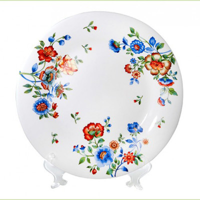 Тарелка стеклокерамическая обеденная 23 см Дортмана Anna Manelis Мфк