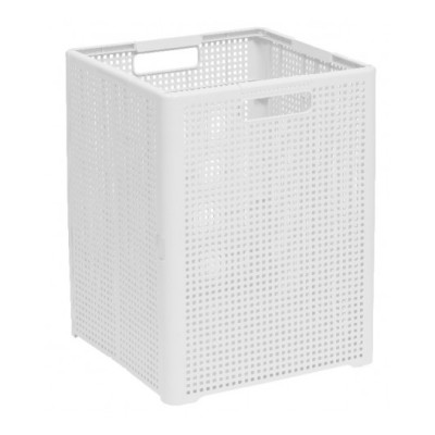 Корзина пластиковая 50 л 450*335*340 мм складная белый Лофт Violet