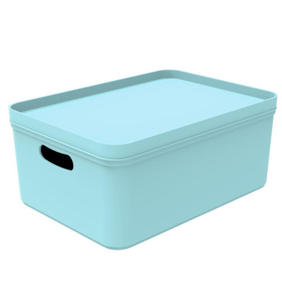 Органайзер пластиковый 32,7*23*13,8 см для хранения голубой песок Pako Avenue Berossi Органайзер пластиковый 32,7*23*13,8 см для хранения голубой песок Pako Avenue Berossi