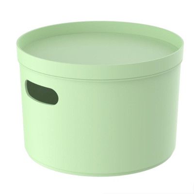 Органайзер пластиковый 19,4*19,4*13,8 см для хранения круглый чайное дерево Pako Zero Berossi (1/15 Органайзер пластиковый 19,4*19,4*13,8 см для хранения круглый чайное дерево Pako Zero Berossi (1/15