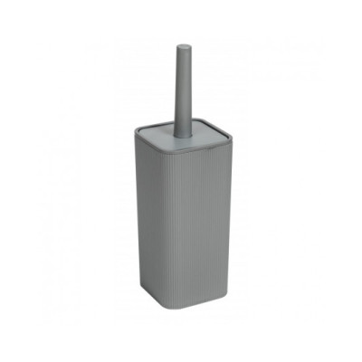 Ерш пластиковый для туалета с подставкой 102*102*335 мм серый Риф Violet