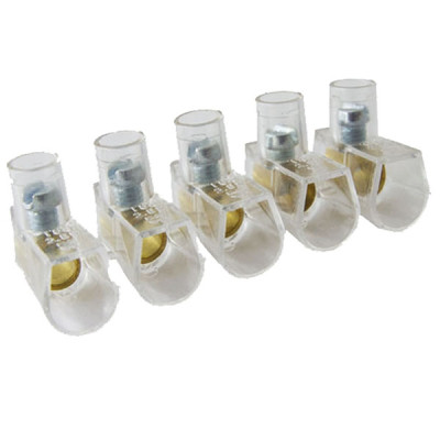 Клеммник концевой изолированный ККИ 2,5мм2 5*1 TDM Клеммник концевой изолированный ККИ 2,5мм2 5*1 TDM