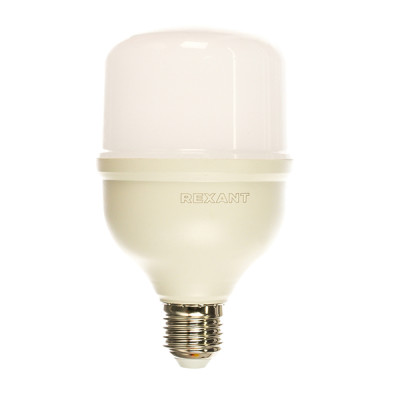 Лампа светодиодная E27 30 Вт 6500 K 2850 лм переходник E40 REXANT