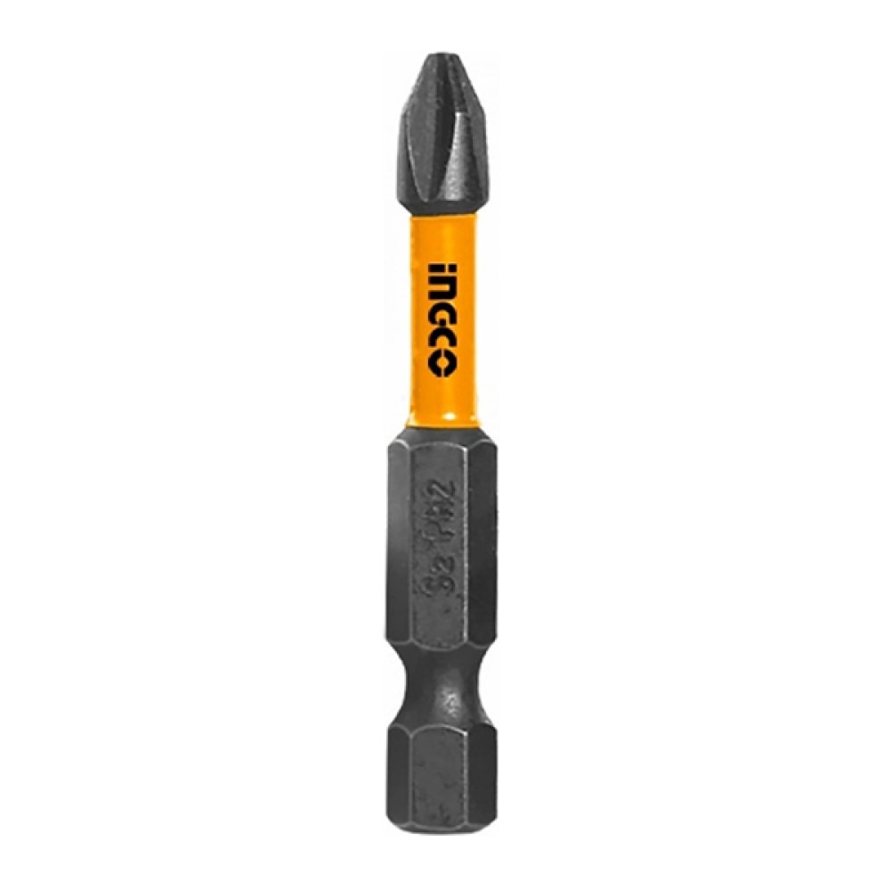 Бита PH2 50мм, 10 шт ударная INGCO SDBIM11PH223 INDUSTRIAL