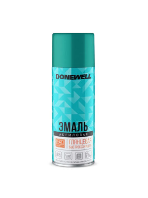 Эмаль аэроз. акриловая бирюзовая глянцевая RAL5018 520мл Donewell DW-A5018 Эмаль аэроз. акриловая бирюзовая глянцевая RAL5018 520мл Donewell DW-A5018