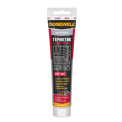 Герметик акриловый Donewell белый 85мл