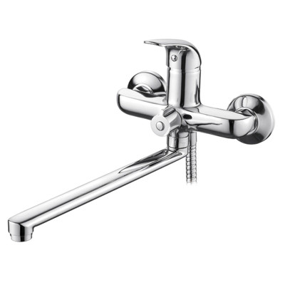 Смеситель для ванны однорыч. 35мм длин. излив дивертор в корп. Хром Ledeme L2231 Смеситель для ванны однорыч. 35мм длин. излив дивертор в корп. Хром Ledeme L2231