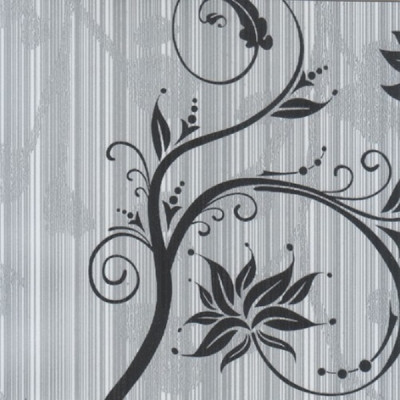 8292 (цветы на сером) пленка самокл. 0,45*8м D&B