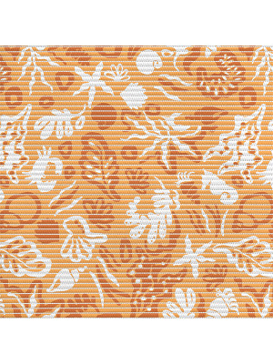 Коврик для ванной ПВХ 0,65*15м V37-orange