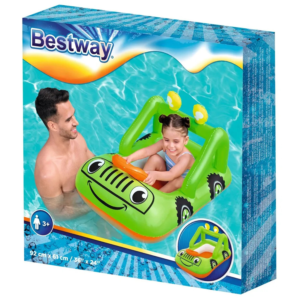 Игрушка для катания верхом 84*55*48 см лодочка Навигатор Автомобиль Bestway